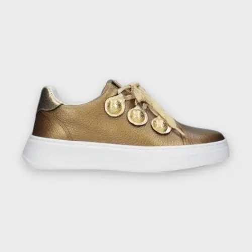 Sneaker Golden Casual Chic Cuir - MLV