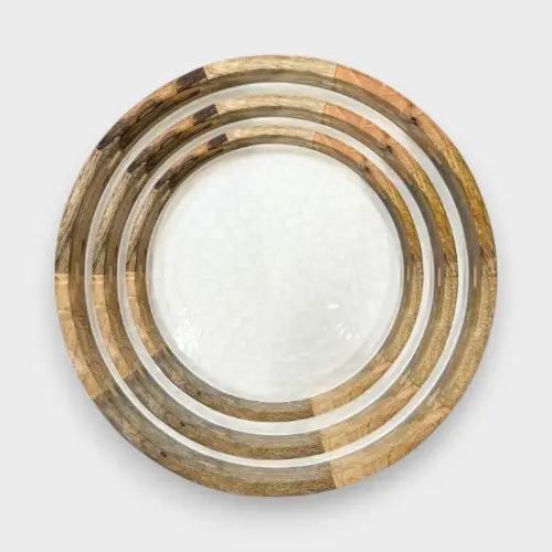 Plateau Perle Mangue et Résine - By Room