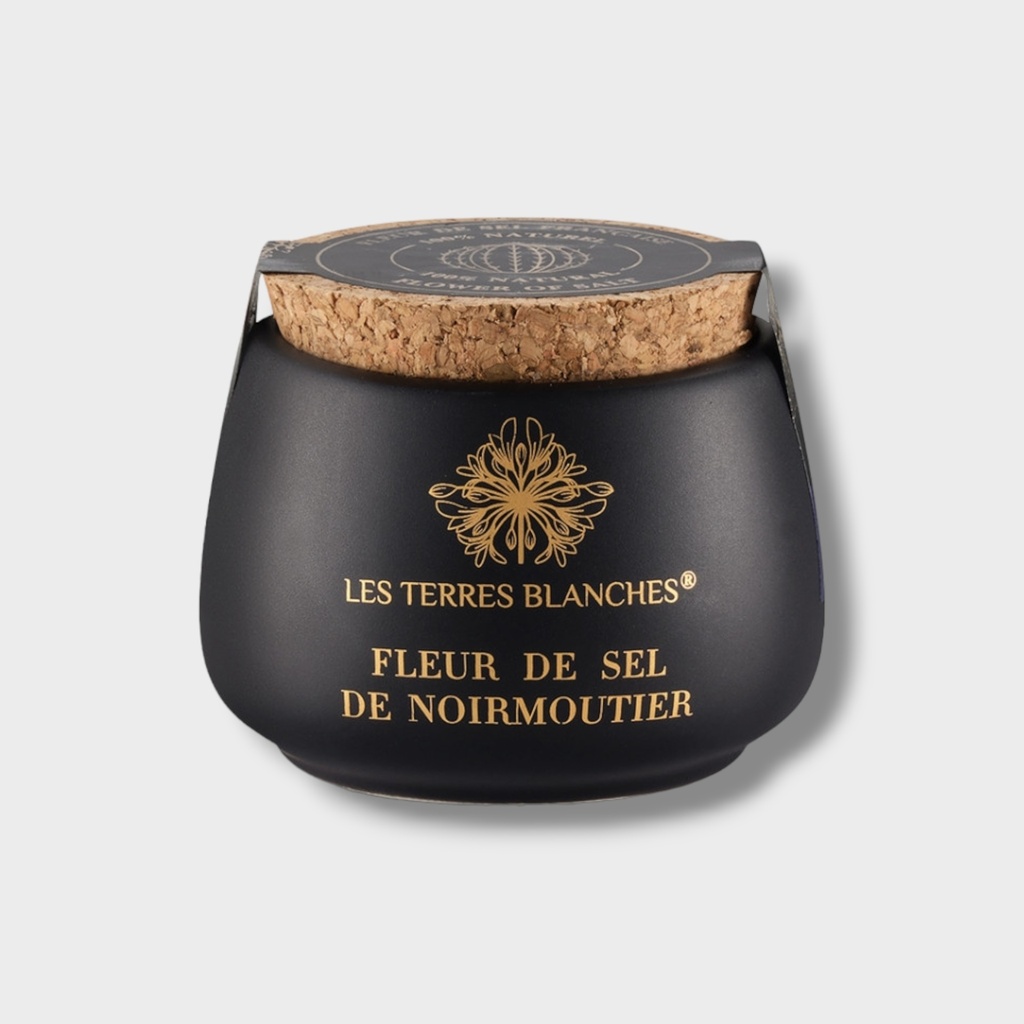 Fleur de Sel en Pot Céramique 80g - Les Terres Blanches