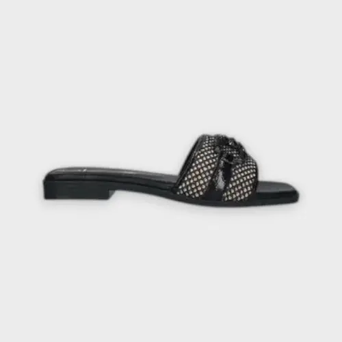 Claquettes Cindy03 Lady Textile-Cuir - MLV Portuguese Shoes