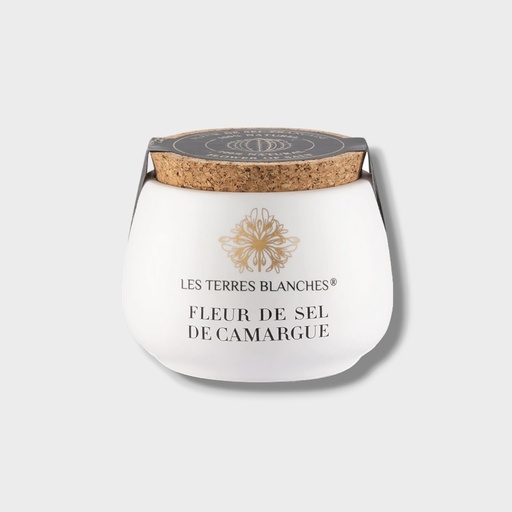 Fleur de Sel en Pot Céramique 80g - Les Terres Blanches